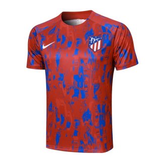 Maglia Formazione Atlético De Madrid 2024 Rosso Blu Maglia Formazione Atlético De Madrid 2024 Rosso Blu