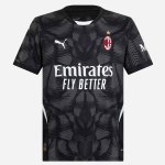 Thailandia Maglia AC Milan Portiere 2024/2025 Nero Grigio Thailandia Maglia AC Milan Portiere 2024/2025 Nero Grigio