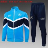 Bambino Giacca Napoli 2026/2027 Blu 2 Bambino Giacca Napoli 2026/2027 Blu 2