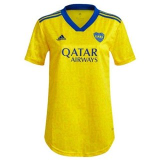 Thailandia Maglia Boca Juniors Terza Donna 2022/2023 Giallo