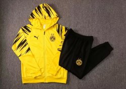 Felpa Cappuccio Borussia Dortmund 2021/2022 Giallo