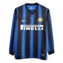 Thailandia Maglia Inter Milan Prima ML Retro 2010 2011 Blu