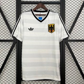Maglia Germania Retro 1984 Bianco Maglia Germania Retro 1984 Bianco