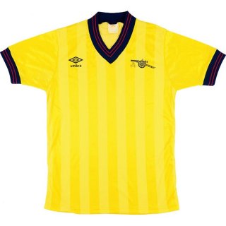 Thailandia Maglia Arsenal Seconda Retro 1983 1984 Giallo Thailandia Maglia Arsenal Seconda Retro 1983 1984 Giallo