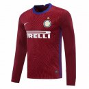 Thailandia Maglia Inter Milan ML Portiere 2020/2021 Borgogna