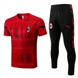 Maglia AC Milan Set Completo 2022-2023 Rosso