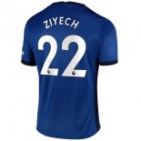 Maglia Chelsea NO.22 Ziyech Prima 2020/2021 Blu