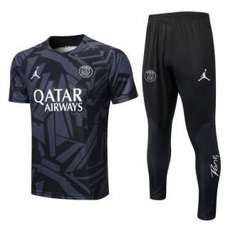 Formazione PSG Set Completo 2022/2023 Grigio Nero Formazione PSG Set Completo 2022/2023 Grigio Nero