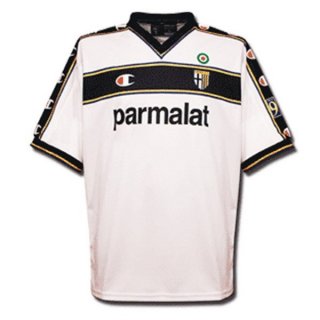 Thailandia Maglia Parma Champion Seconda Retro 2002 2003 Bianco